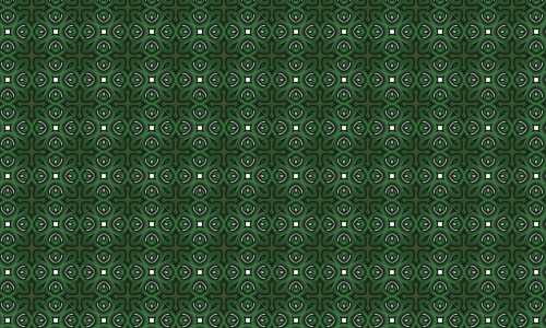 Cross green pattern