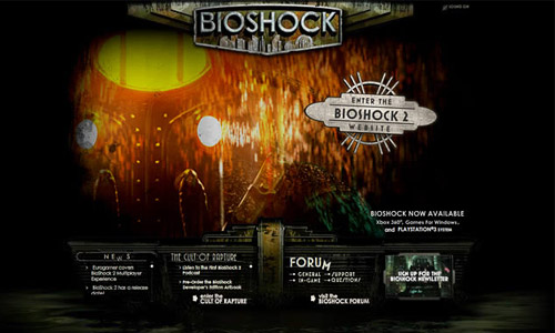 Bioshock Game Website