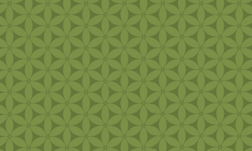 Nice flower green pattern 