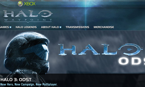 Halo Game Website