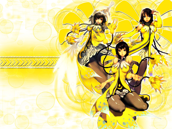 yellow goddesses anime wallpapers 60 Beautiful Anime & Manga Wallpapers