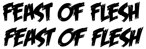 Feast of Flesh BB 50+ Free High Quality Gothic & Horror Fonts