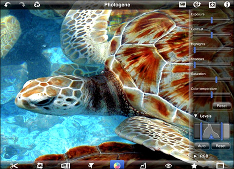 Photogene for iPad by Omer Shoor 01 40 Useful iPad Apps for Web Designers
