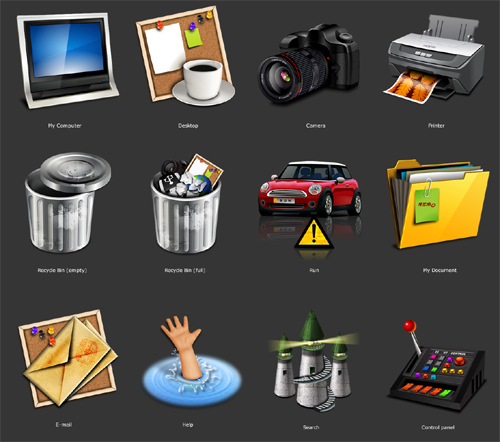 Reality in 50 Free High-Quality Icon Sets