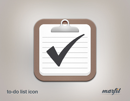 To-Do-List-Icon in 50 Free High-Quality Icon Sets