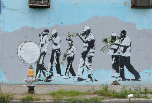 Banksy3 in Tribute To Graffiti: 50 Beautiful Graffiti Artworks