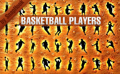 basketball 03 85 Free High Quality Silhouette Sets