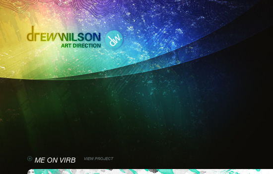 Drewwilson in 35 Examples Of Masterful Lighting Effects In Web Design