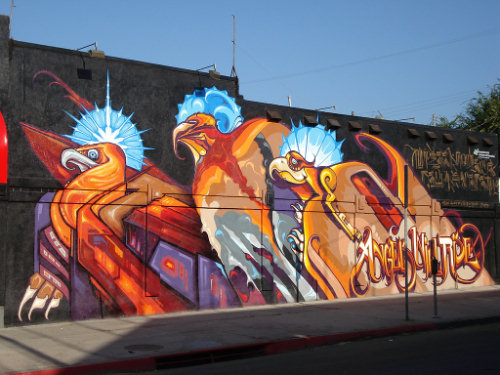 Eagle in Tribute To Graffiti: 50 Beautiful Graffiti Artworks