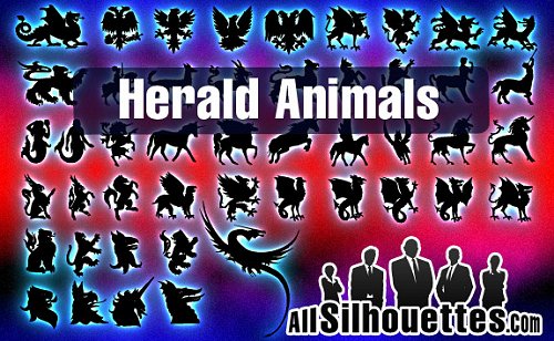 herald animals 85 Free High Quality Silhouette Sets