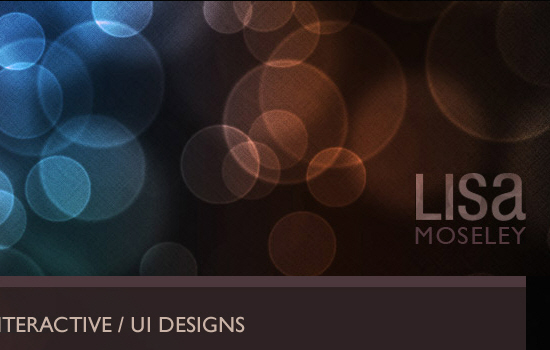 Lisa in 35 Examples Of Masterful Lighting Effects In Web Design