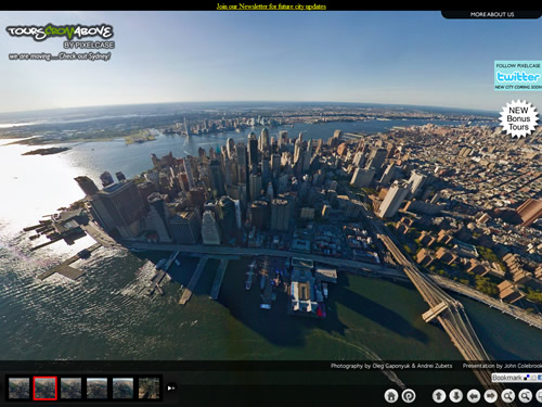 newyork virtual tour 60 Creative Flash Websites You Should Not Miss