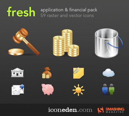 Release in 50 Fresh Useful Icon Sets For Your Next Design