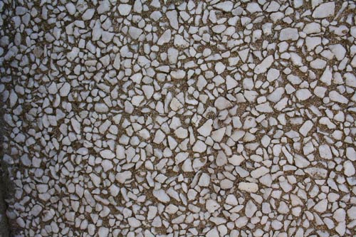 Perfectly Distributed White Pebble Texture