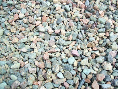simply colorful pebble texture
