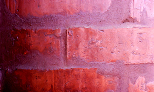Abstract Red Brick