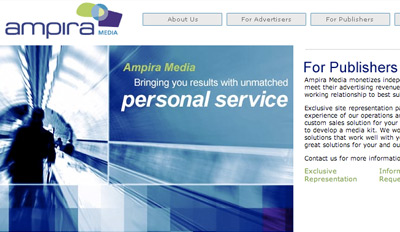ampira Top Paying CPM Advertising Network