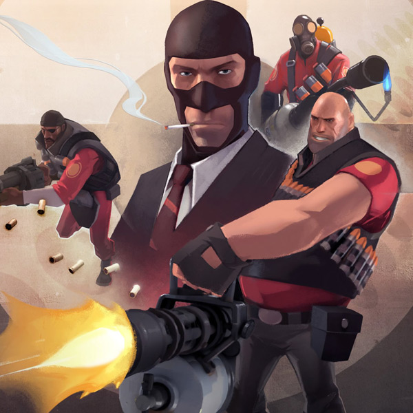 team fortress cover iPad Wallpapers for Video Gamers