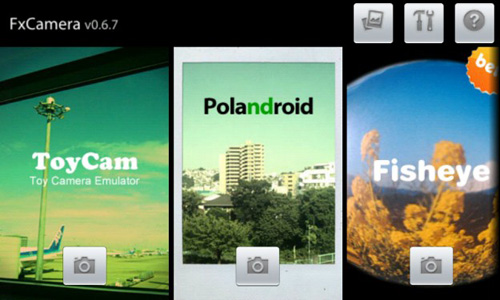 Fx Camera Top 20 Android Photography Apps